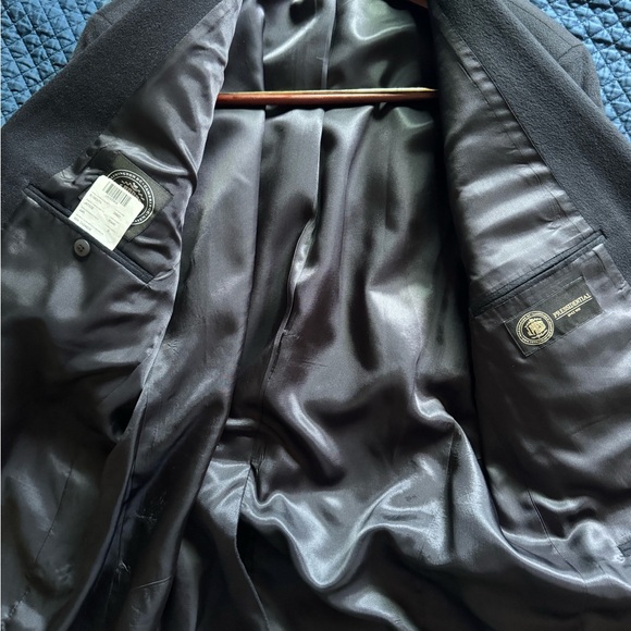 J Press 100% Cashmere Navy Blazer - Picture 7 of 9